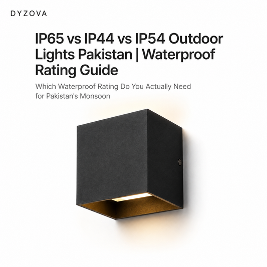 IP65 vs IP44 vs IP54: Which Waterproof Rating Do You Actually Need for Pakistan's Monsoon?