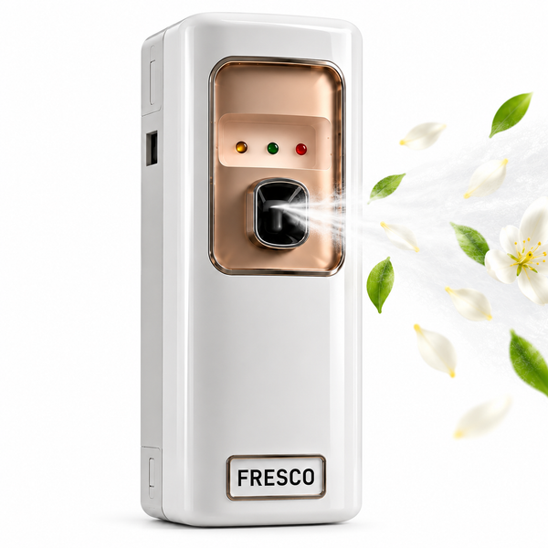 FRESCO Automatic Perfume Dispenser | Remote Control | Adjustable Spray | 20–40m² Coverage
